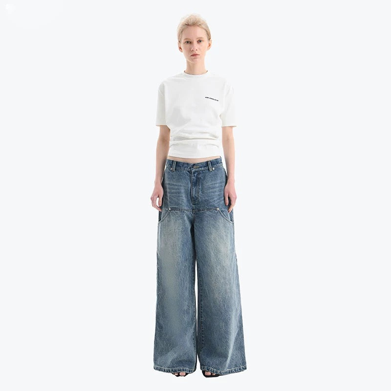 ANN ANDELMAN | Pleated Short-Sleeve Top (2 Color)