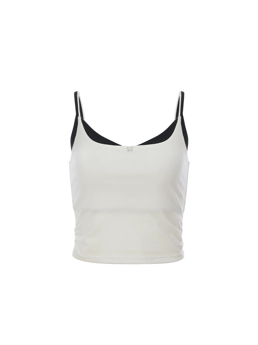 ROCHA ROMA | Contrast Layered Cami Top (2 Color)