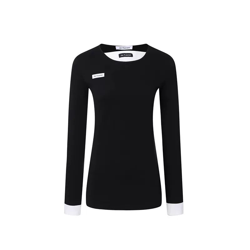 Jac Fleurant | Layered Long Sleeve Top and Shorts Set (2 Color)
