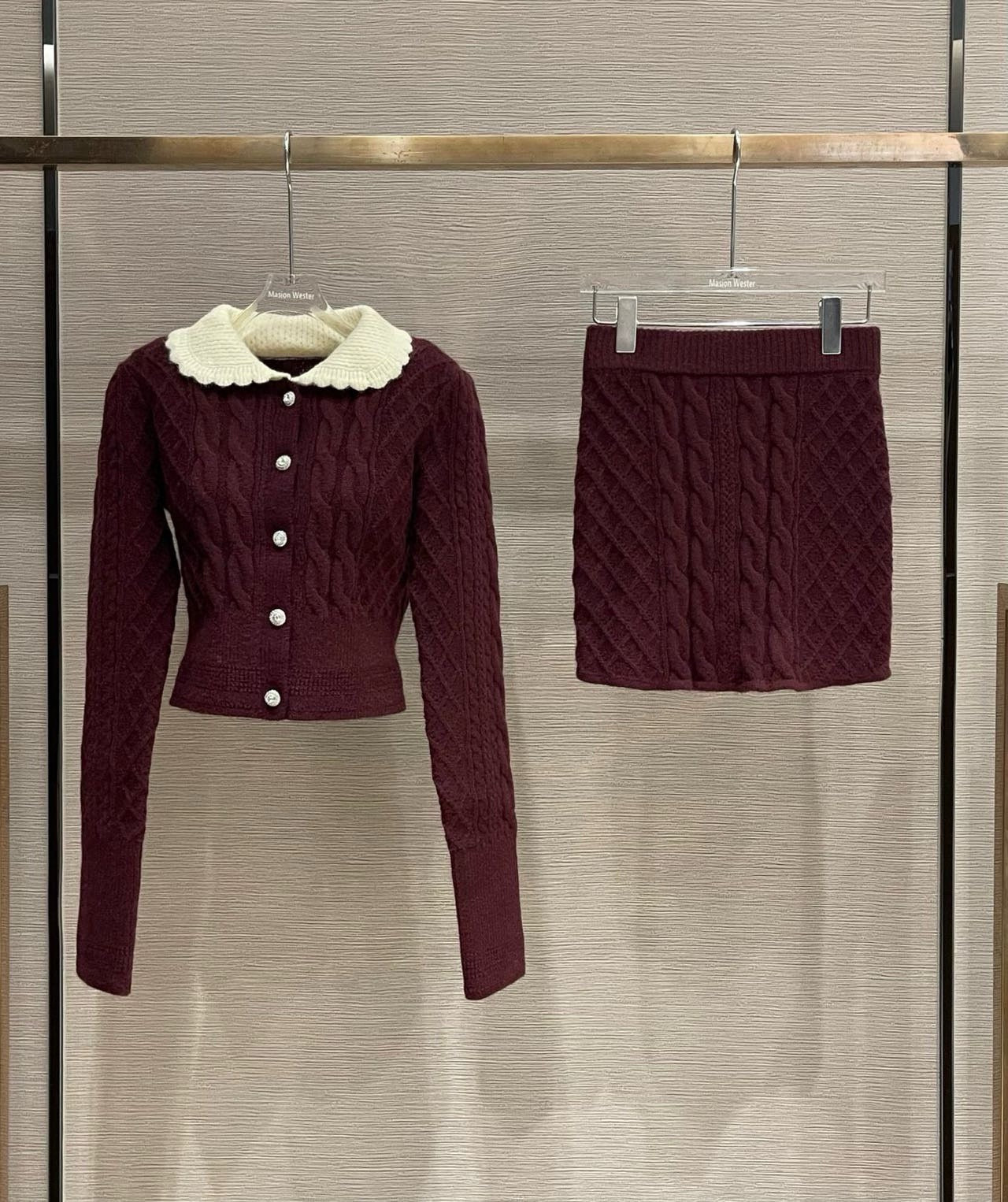 Maison Wester | Knitwear Set (3 Color)