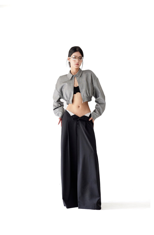 Tsuki | Lapel Bomber Jacket
