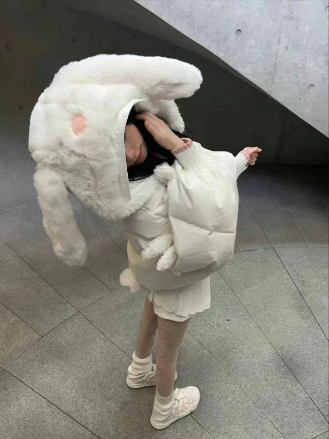 13DE MARZO | Doozoo Cosplay Down Jacket Cloud Dancer