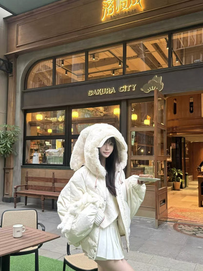 13DE MARZO | Doozoo Cosplay Down Jacket Cloud Dancer