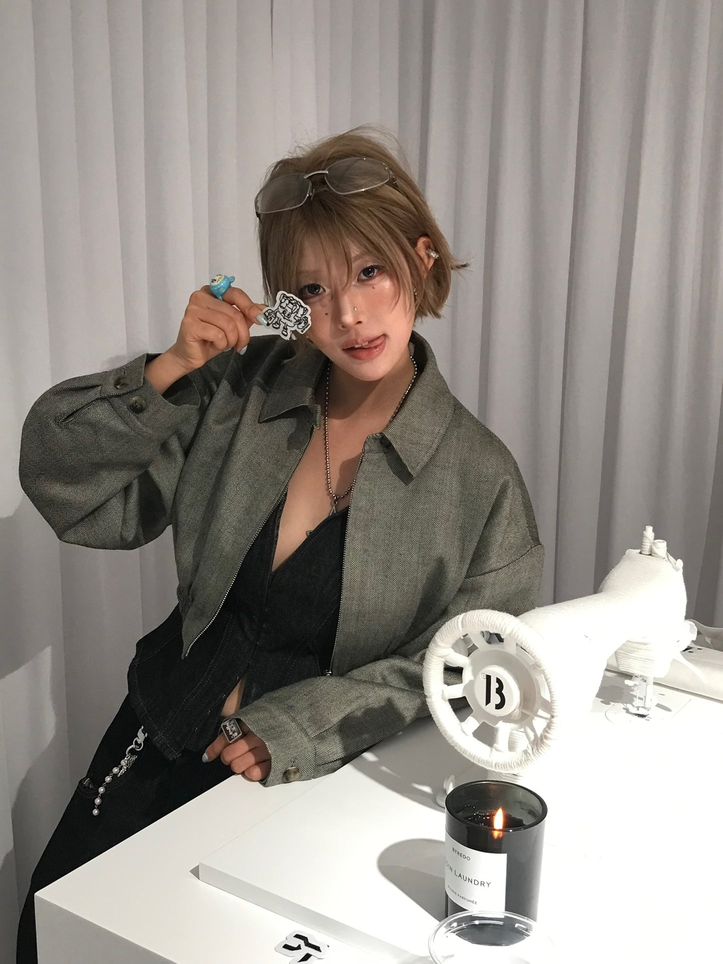 Tsuki | Lapel Bomber Jacket