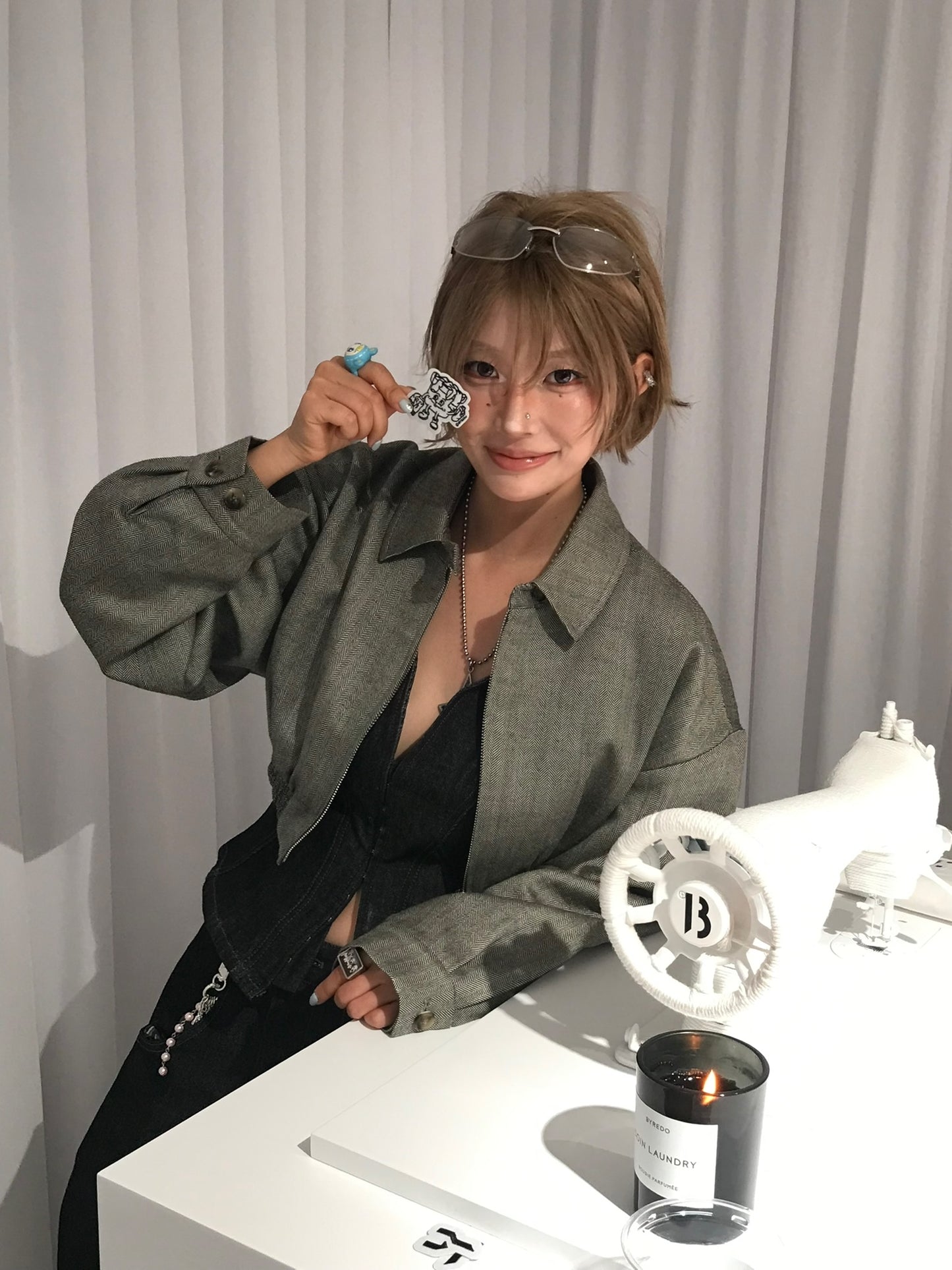 Tsuki | Lapel Bomber Jacket