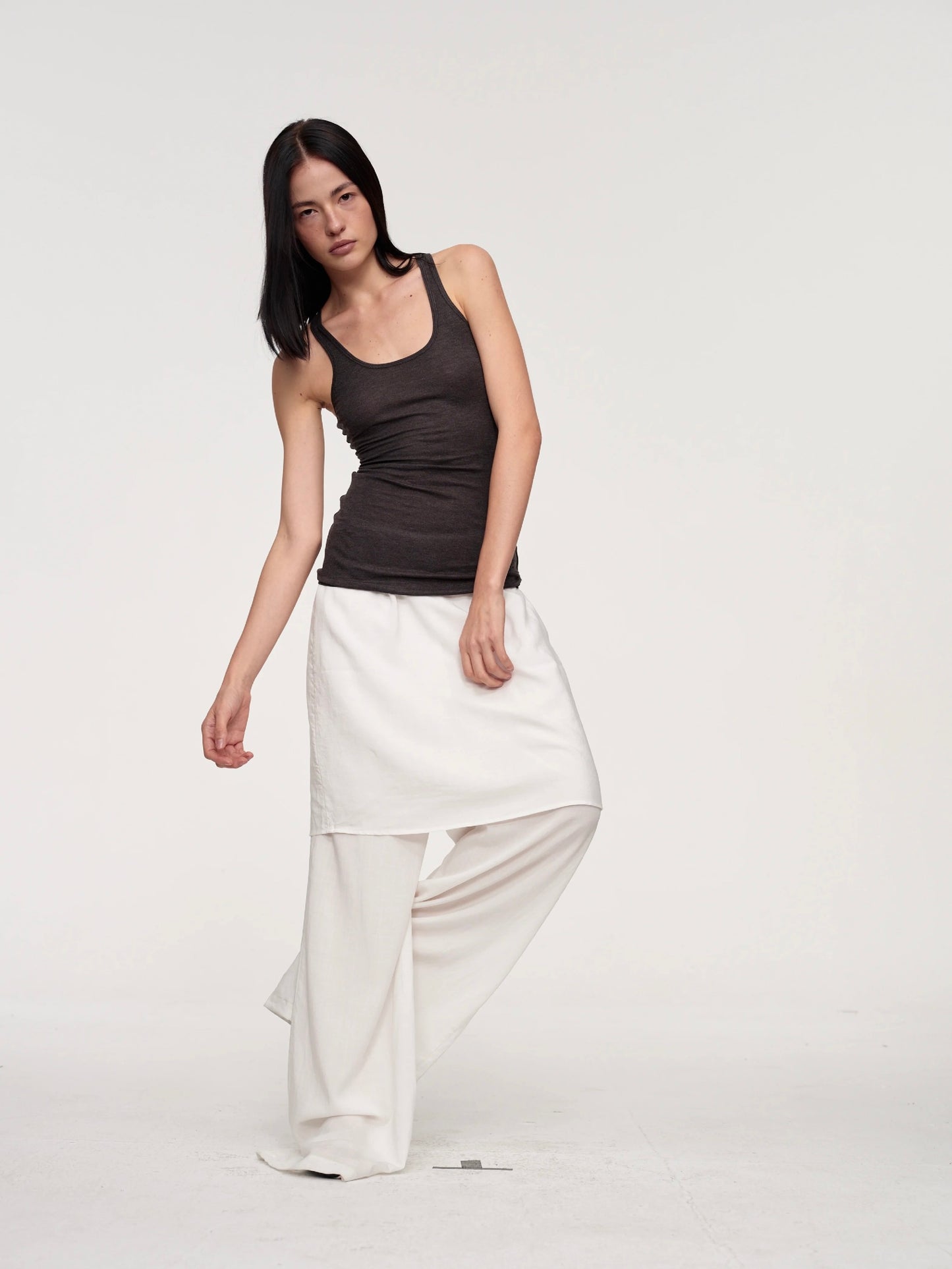 CSFC | Lightweight Corset-Inspired Top + Relaxed Fit Tank Top