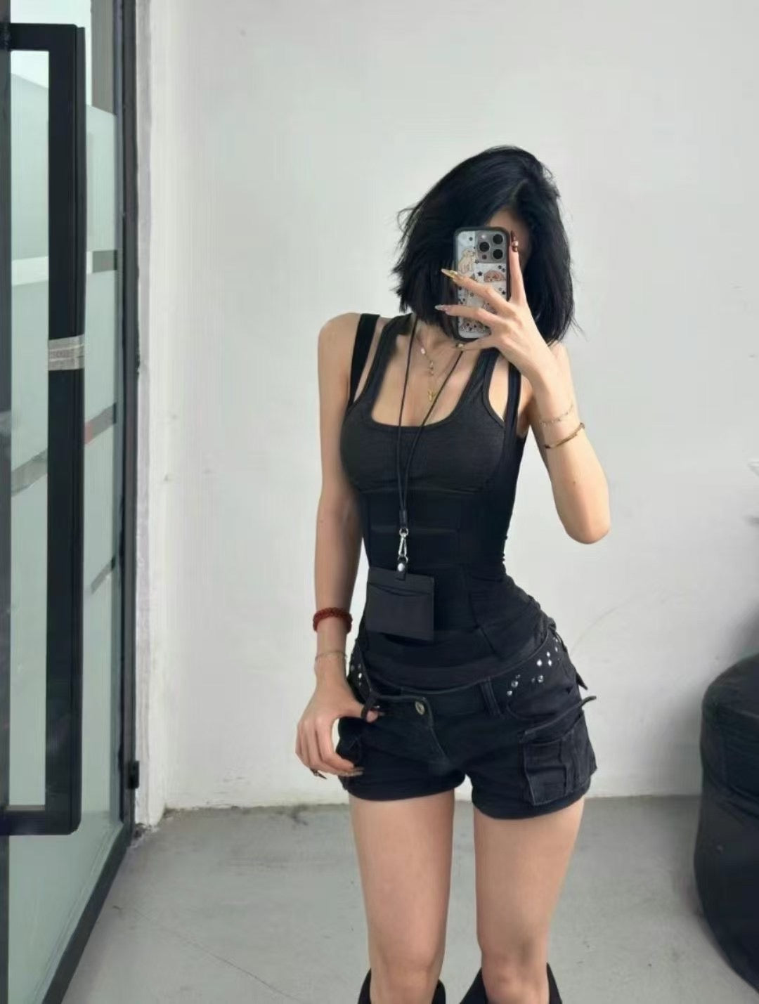 CSFC | Lightweight Corset-Inspired Top + Relaxed Fit Tank Top