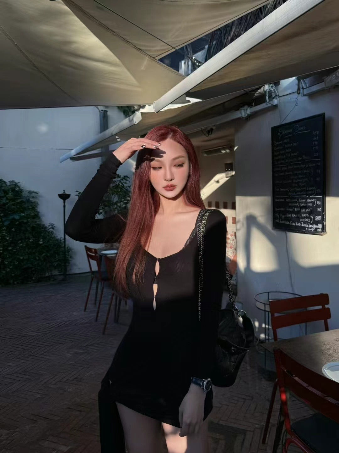 Tsuki | Asymmetric Jumpsuit (Black)