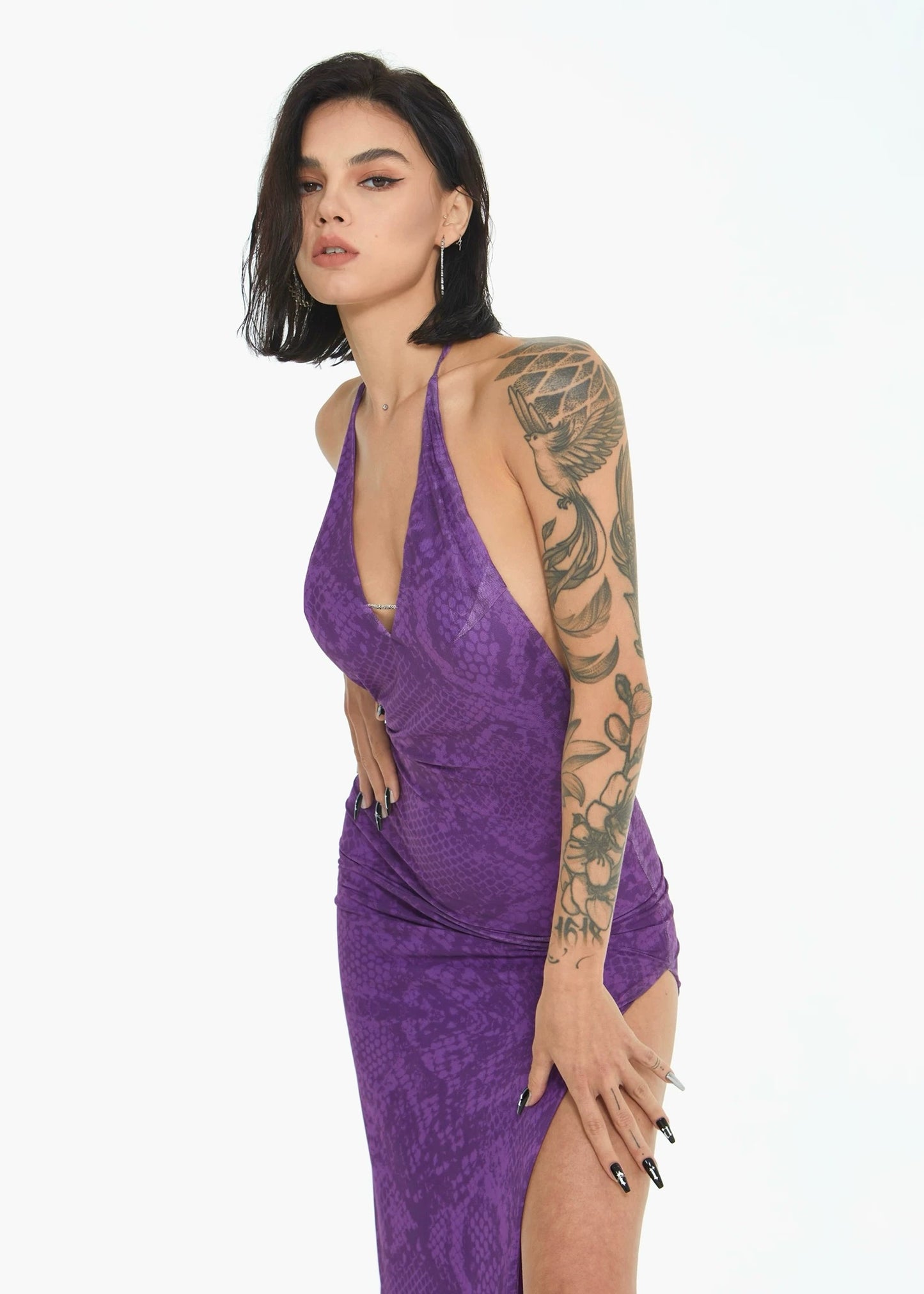 XENASERA | Viper Assassin Stretched Maxi Dress