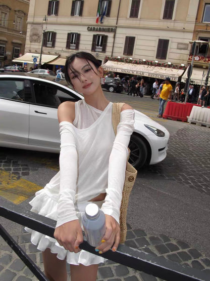 ANN ANDELMAN | Ultra Thin Two-Piece Shirt