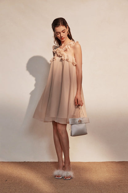KINGWEN | Chiffon Slip Dress (2 Color)