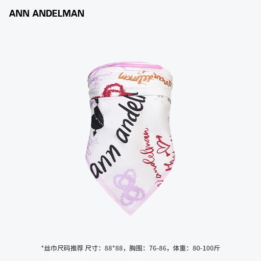 ANN ANDELMAN | Multi-Way Silk Scarf (2 Color)