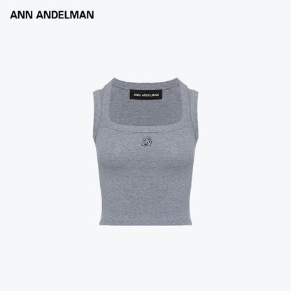 ANN ANDELMAN | Sleeveless Logo Tank Top (3 Color)