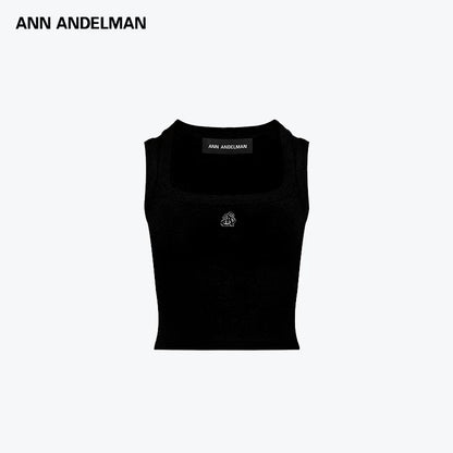 ANN ANDELMAN | Sleeveless Logo Tank Top (3 Color)