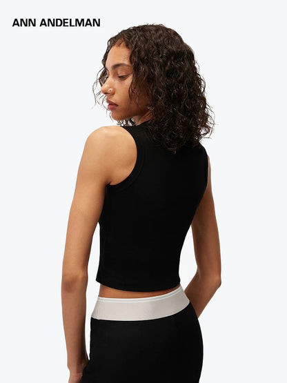 ANN ANDELMAN | Sleeveless Logo Tank Top (3 Color)