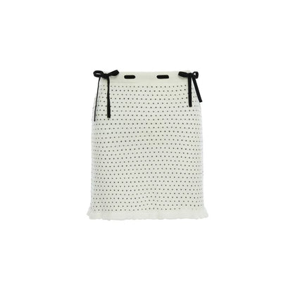 ROCHA ROMA | French Dots Knit Set (Cardigan+Tank Top+Skirt)