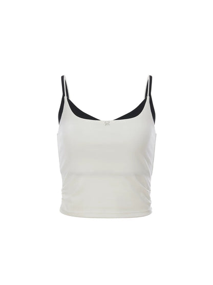 ROCHA ROMA | Contrast Layered Cami Top (2 Color)