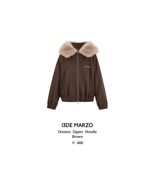 13DE MARZO | Doozoo Ziper Hoodie (3 Color)