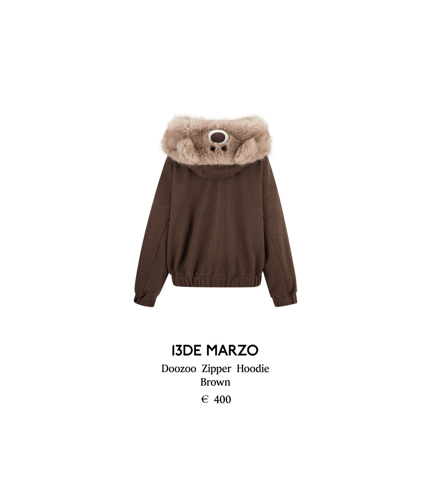 13DE MARZO | Doozoo Ziper Hoodie (3 Color)