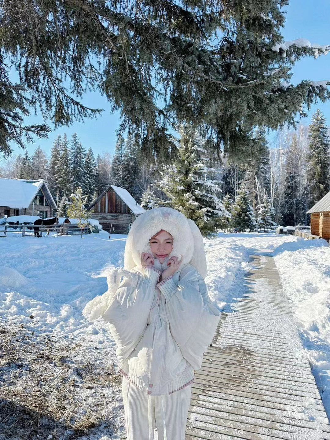 13DE MARZO | Doozoo Cosplay Down Jacket Cloud Dancer